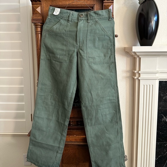 Vintage OG Baker Military Pants Fatigue - Picture 2 of 5